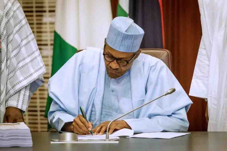 buhari sign