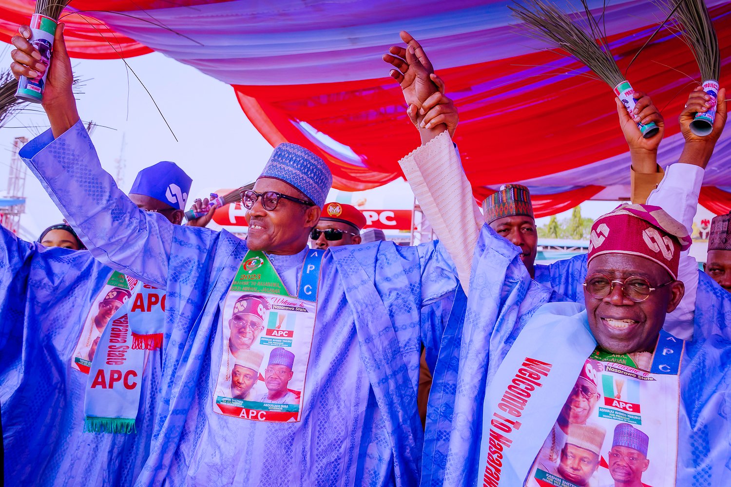 Buhari Tinubu’s campaigning