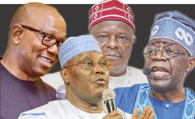 •Obi, Atiku, Tinubu and Kwankwaso4