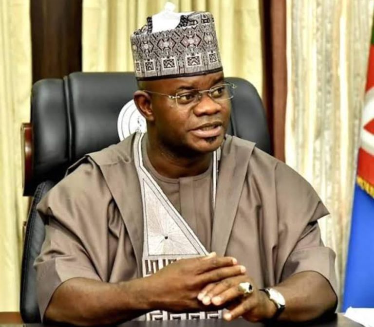 •Governor Yahaya Bello