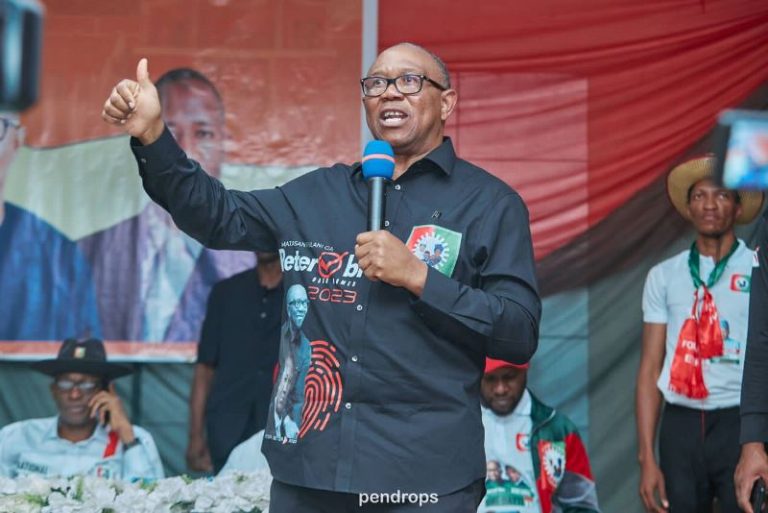 •LP Presidential Candidate Peter Obi