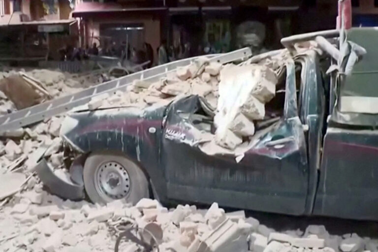Earthquake in Morocco