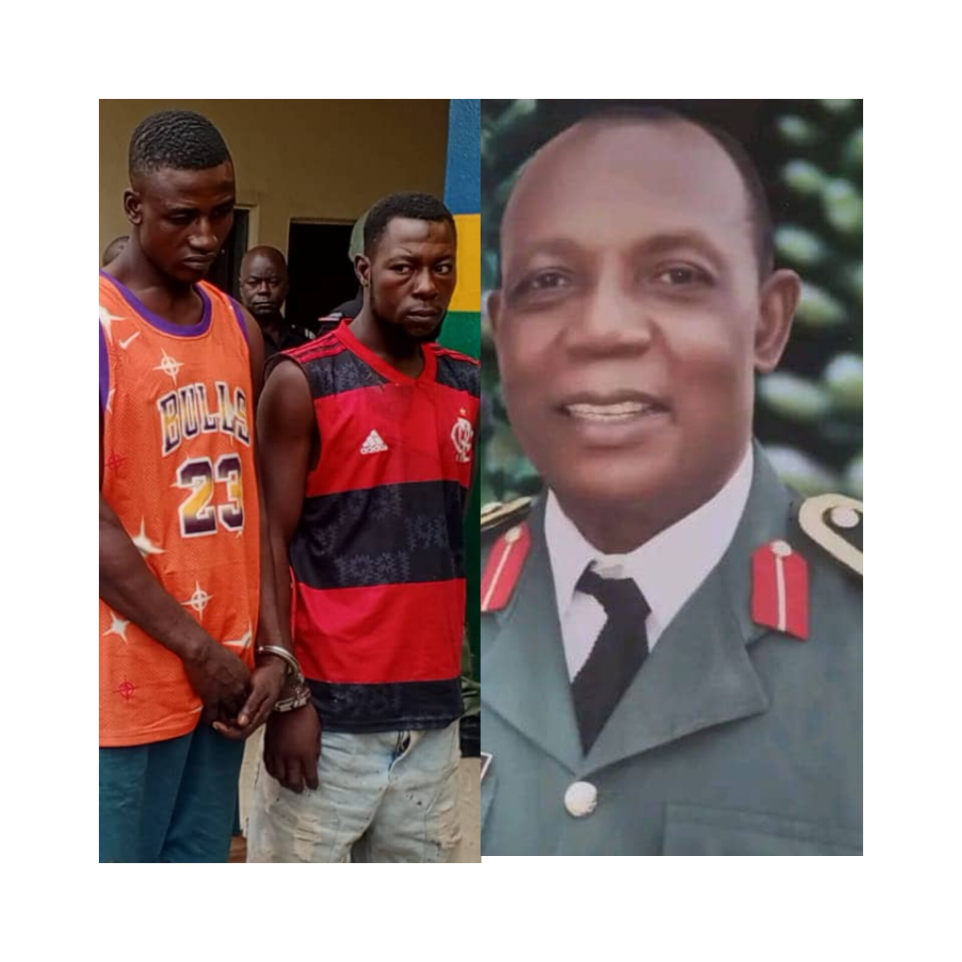 Suspected killers of General