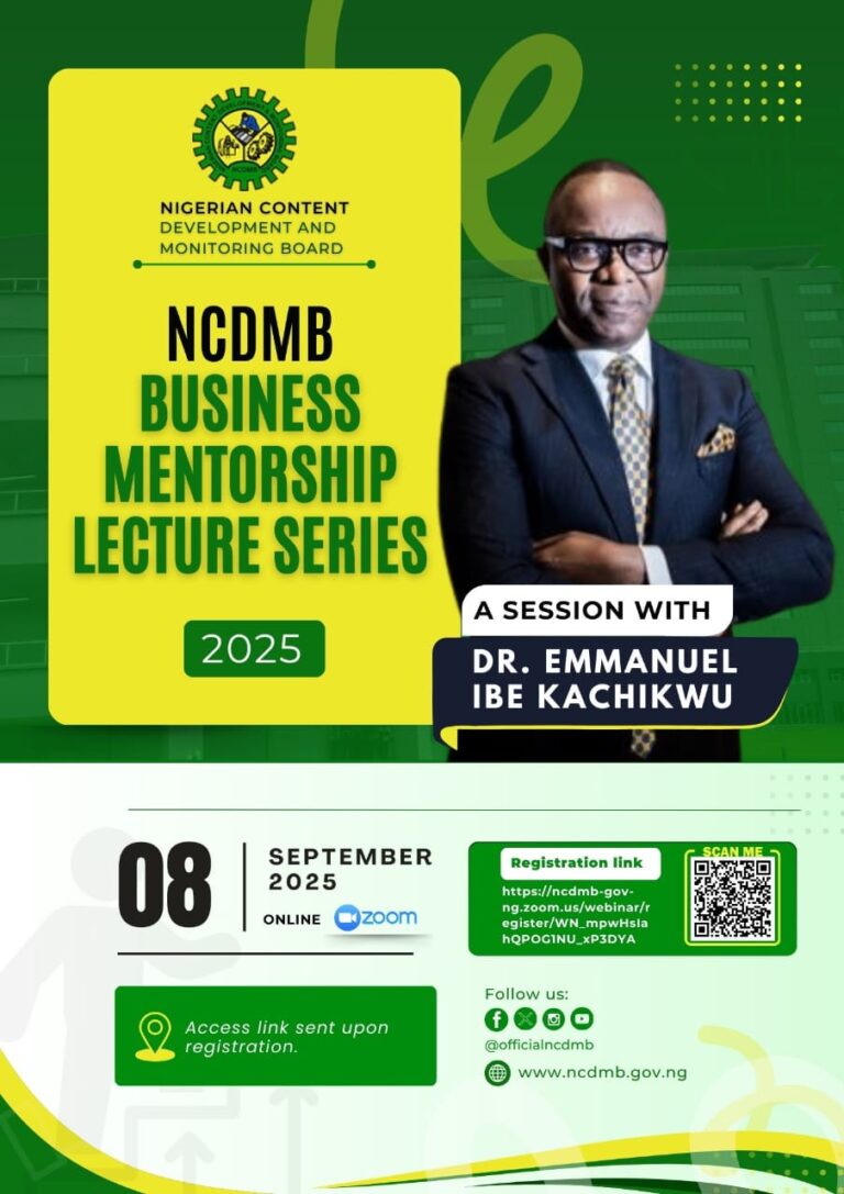 NCDMB latest 5
