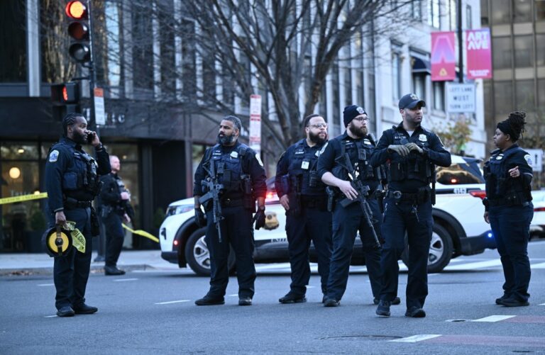 Two National Guard members shot blocks from White House