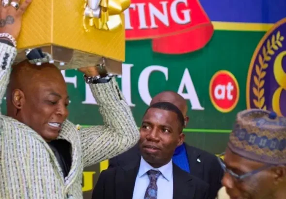 Charly-Boy-at-Obasanjos-birthday-party