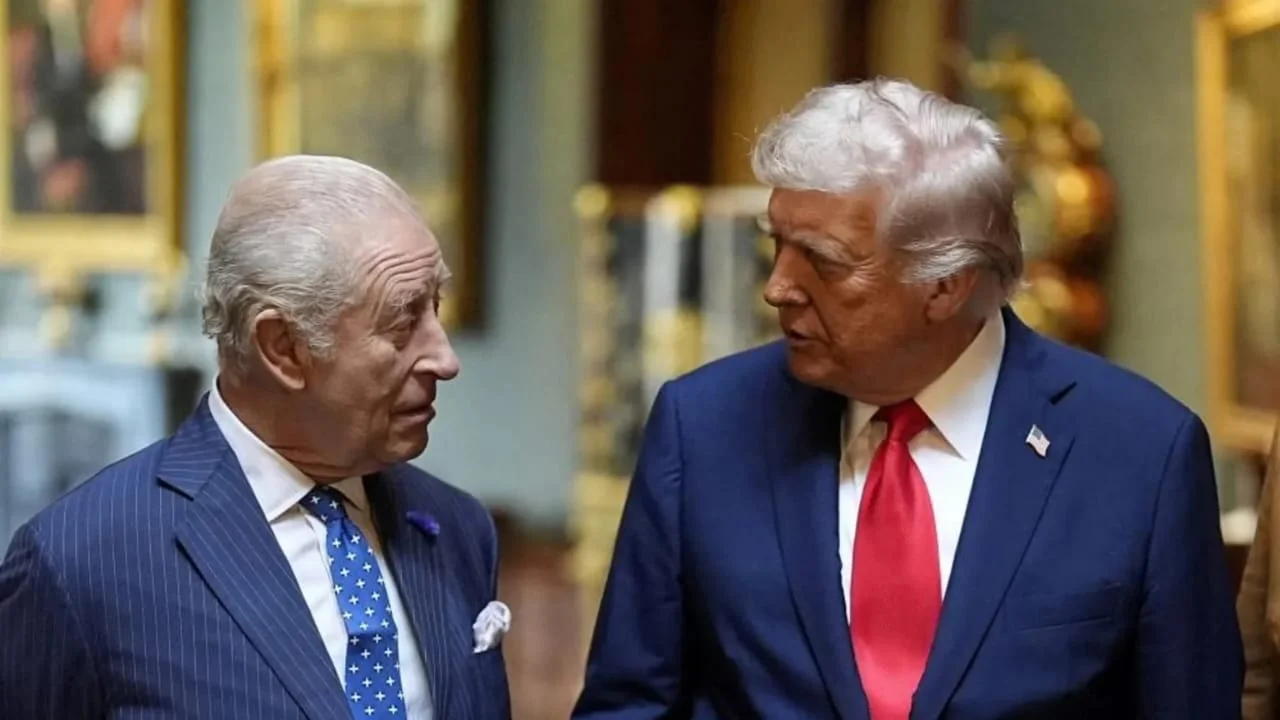 King Charles and Trump