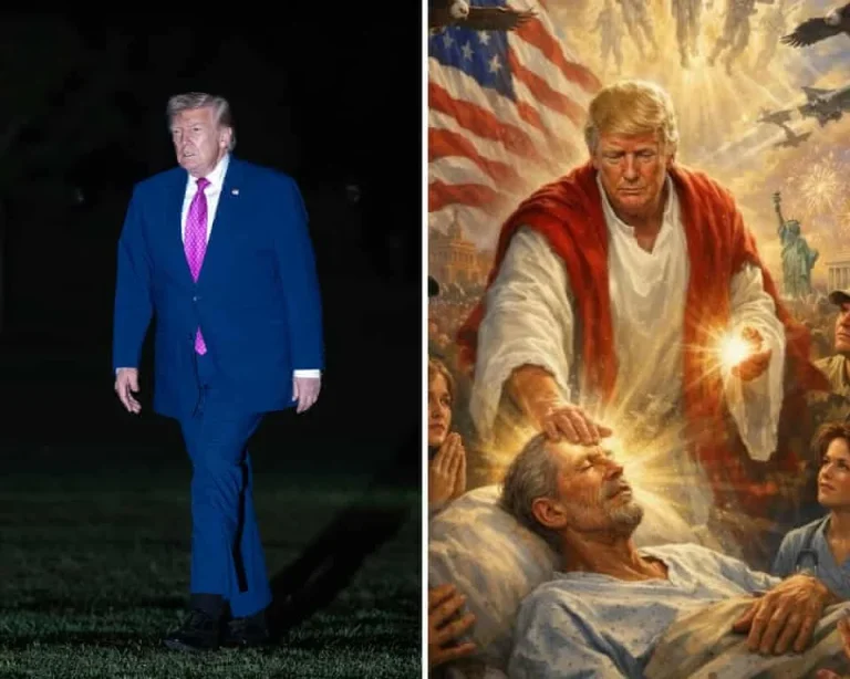 Trump religion image
