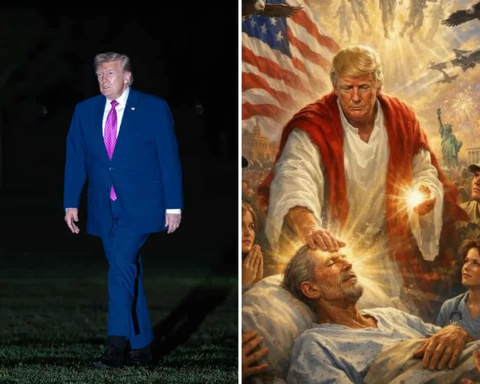 Trump religion image