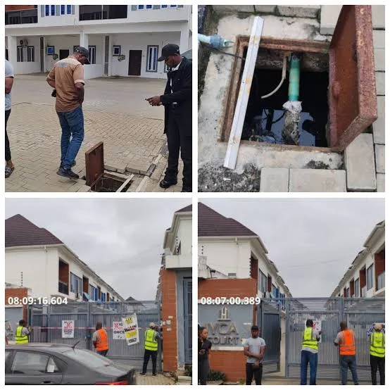 Lagos sewage