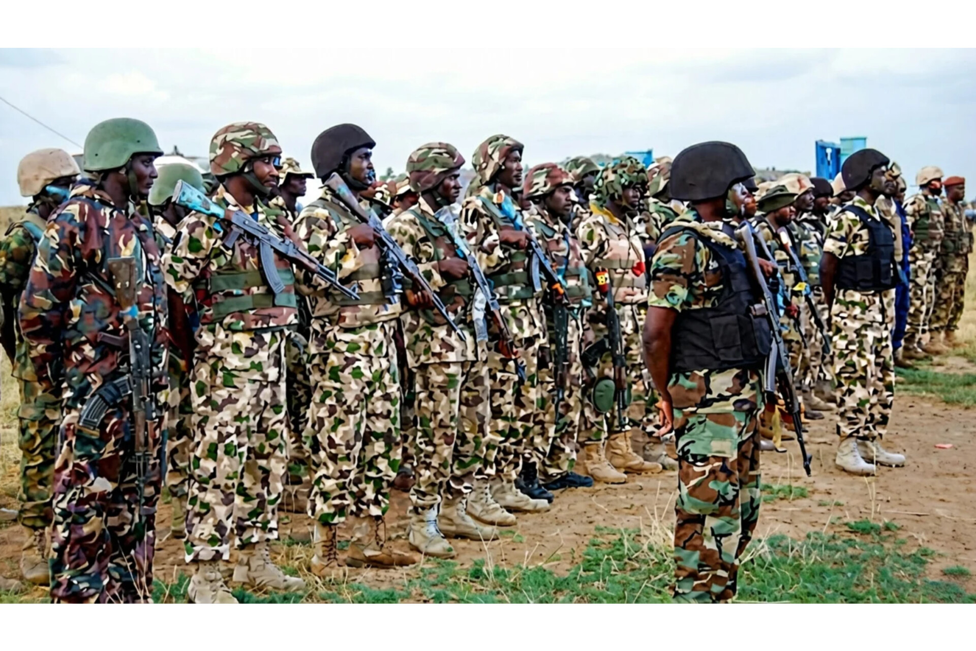 Millitary on parade