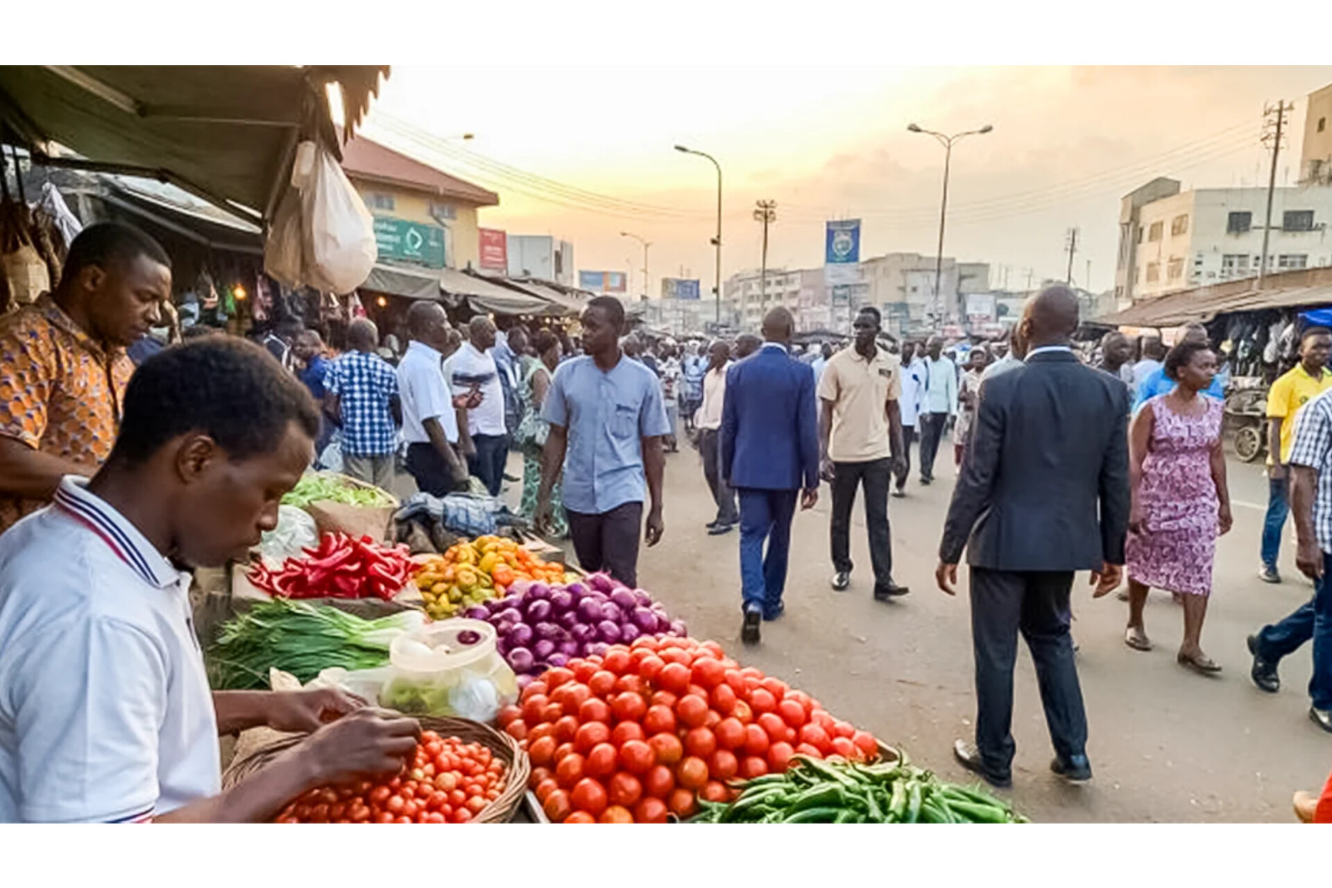 Nigeria market place