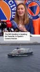 Ship arrival in Europe