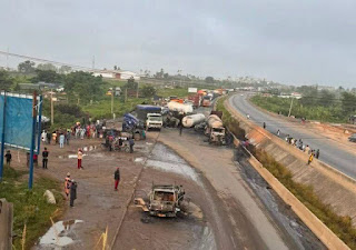 Accident on Ibadan expressway