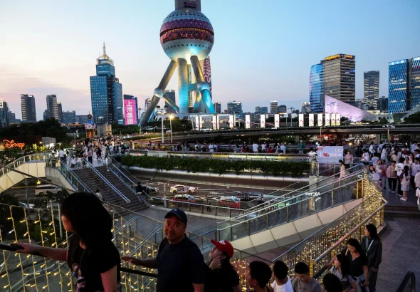 CHINA breaks
