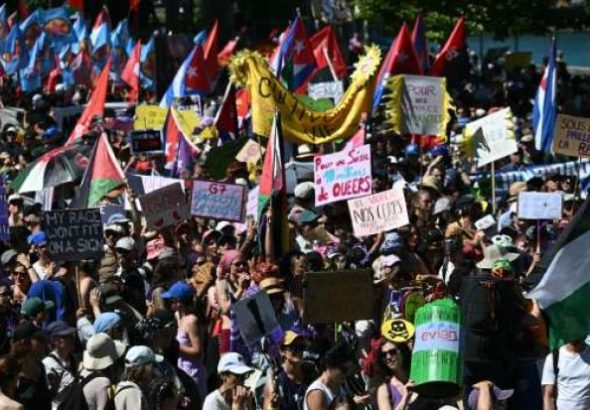 Protest in Geneva