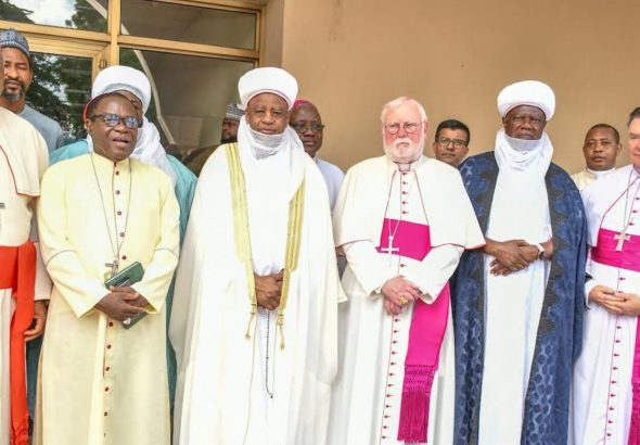 Popes reps Nigeria