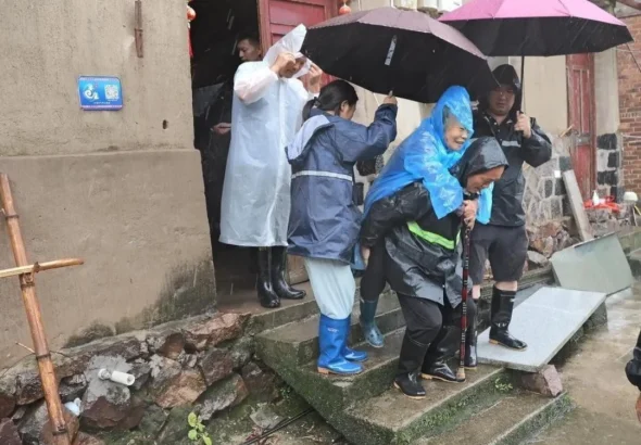 Rescue of millions in China