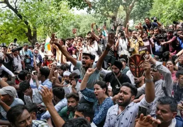 Students protests India