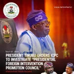 Tinubu ICPC probe