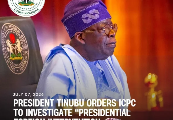 Tinubu ICPC probe