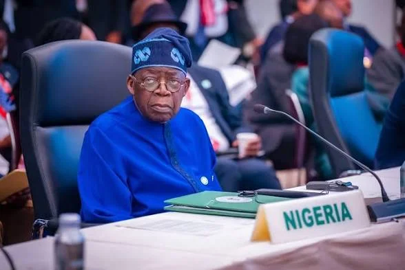 Tinubu in meeting