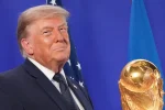 Trump world cup pose