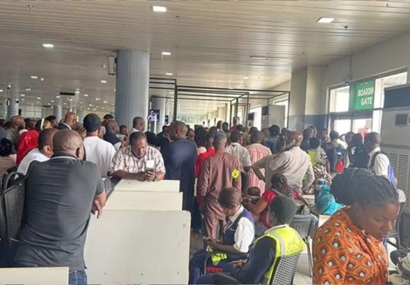 Airport chaos