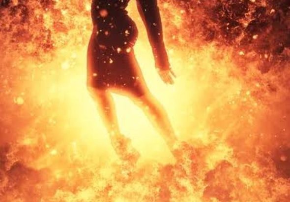 Fire woman