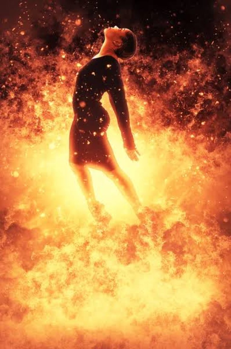 Fire woman