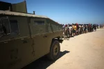 Migrants Rush