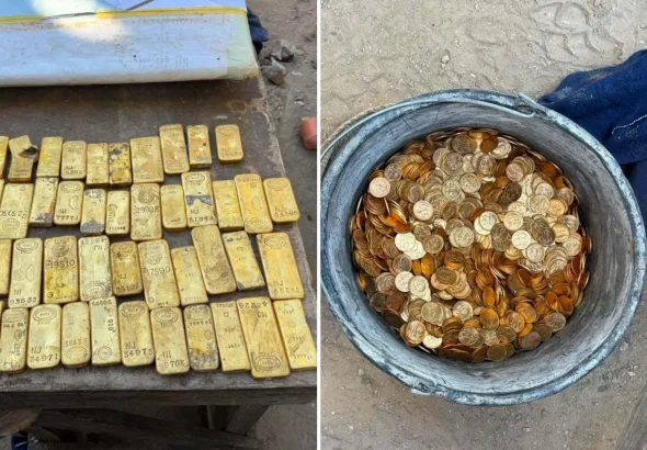 Treasure found