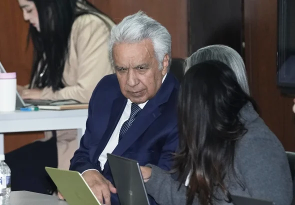 Fmr Equadorian president