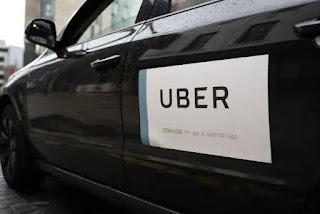 Uber car