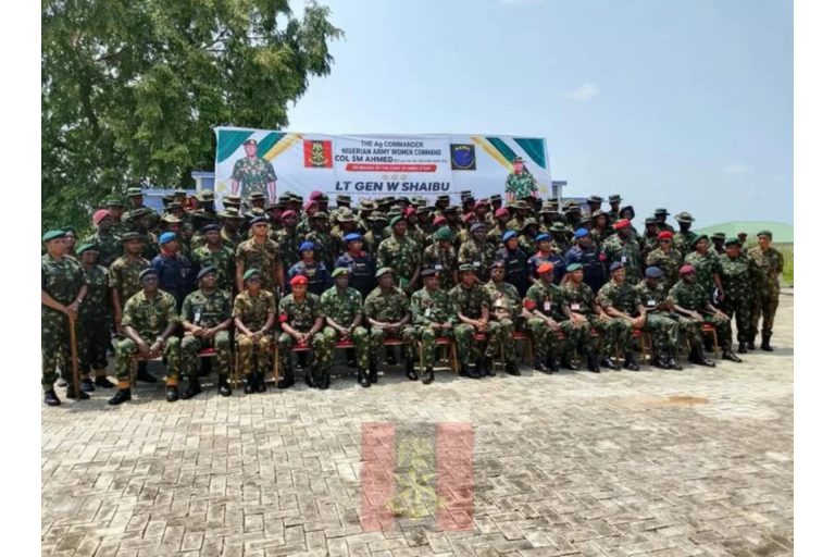 Female soldiers grad