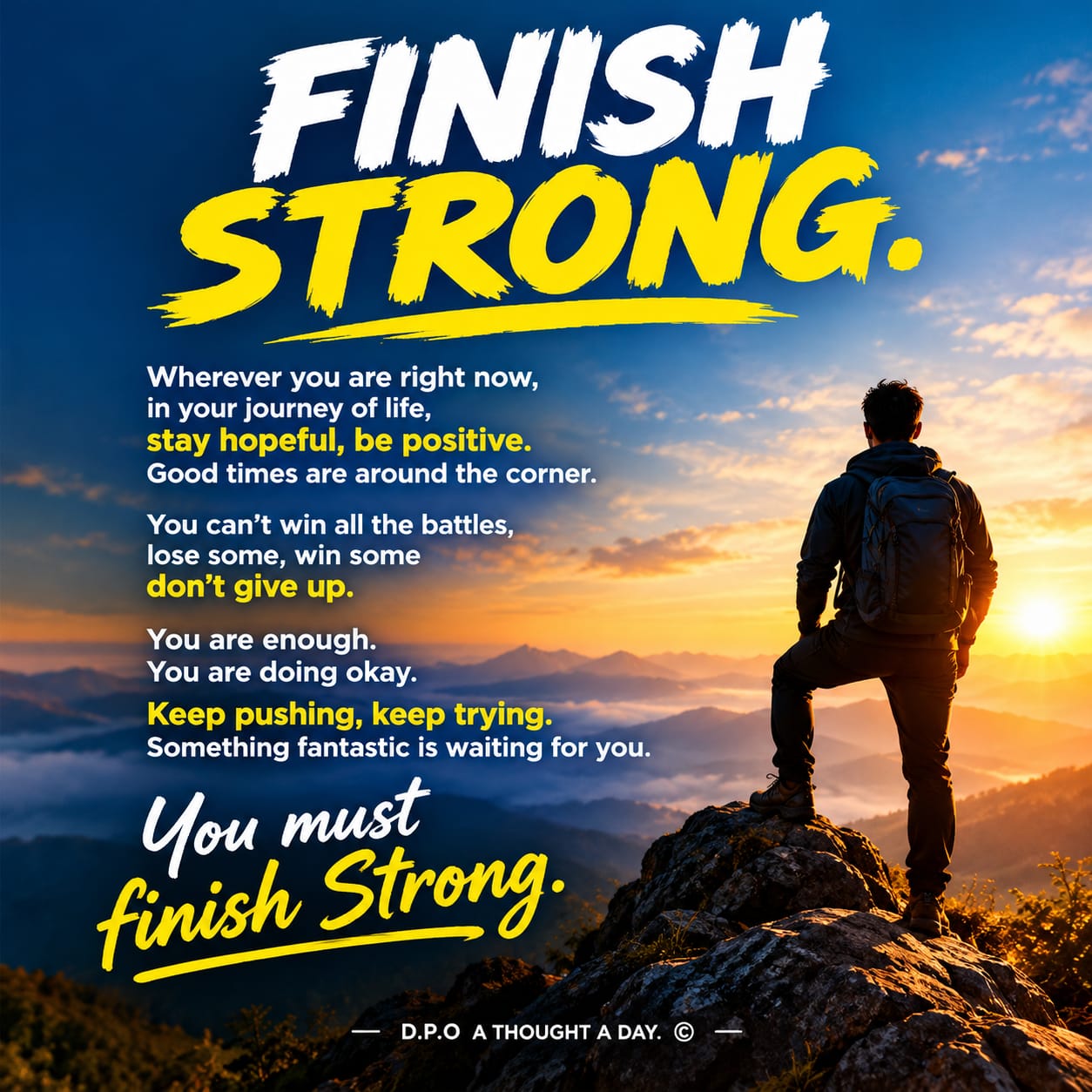 Finish Strong