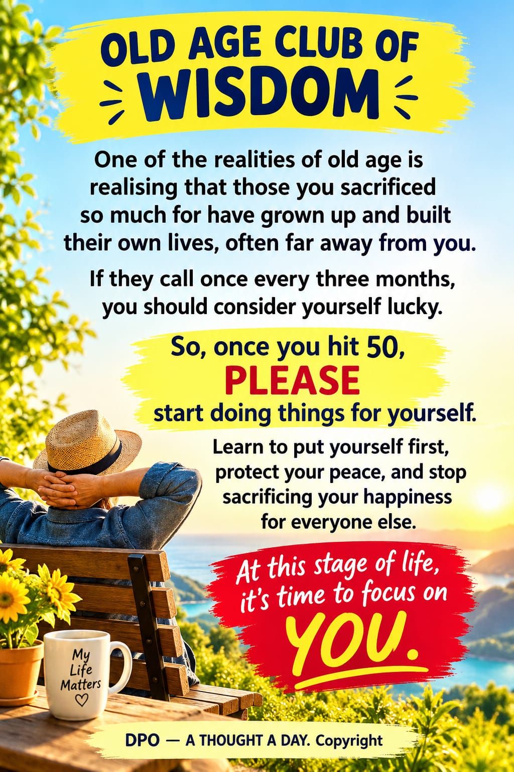 Old Age saying