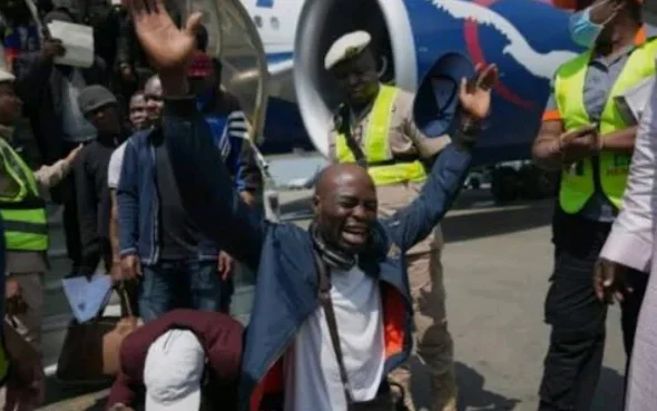 Returnees from South Africa