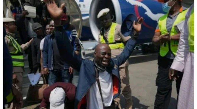 Returnees from South Africa