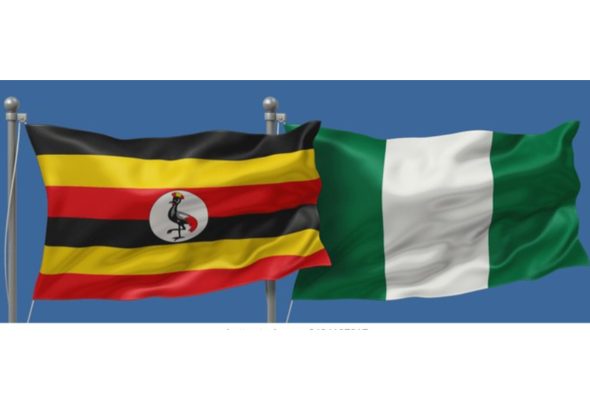 Uganda Nigeria flags